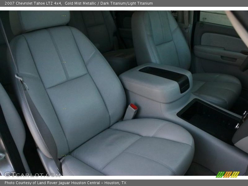 Gold Mist Metallic / Dark Titanium/Light Titanium 2007 Chevrolet Tahoe LTZ 4x4