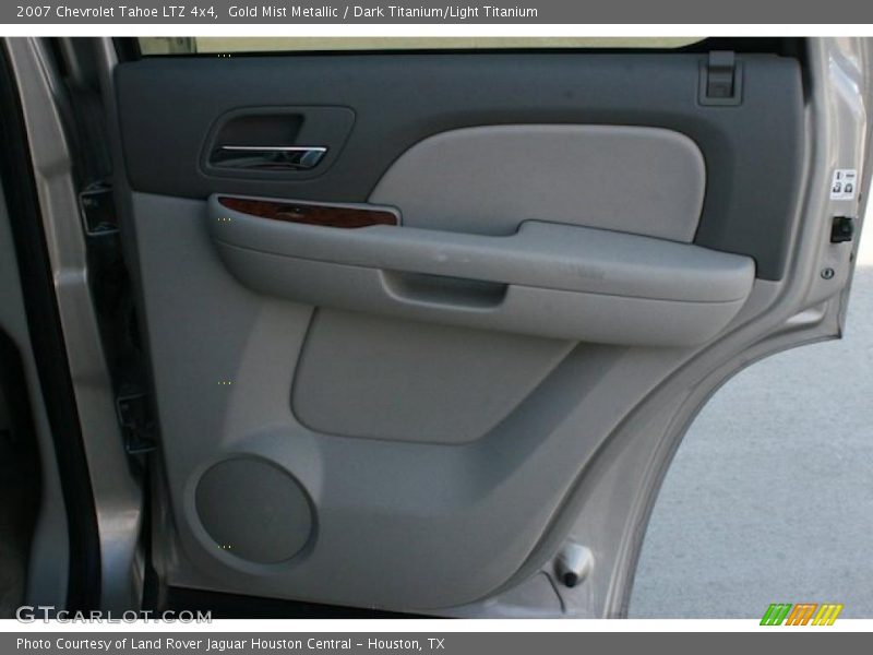 Gold Mist Metallic / Dark Titanium/Light Titanium 2007 Chevrolet Tahoe LTZ 4x4