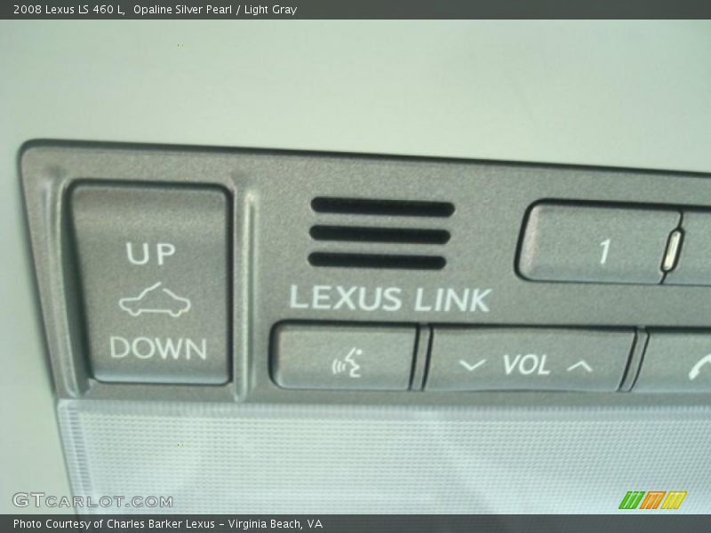 Controls of 2008 LS 460 L