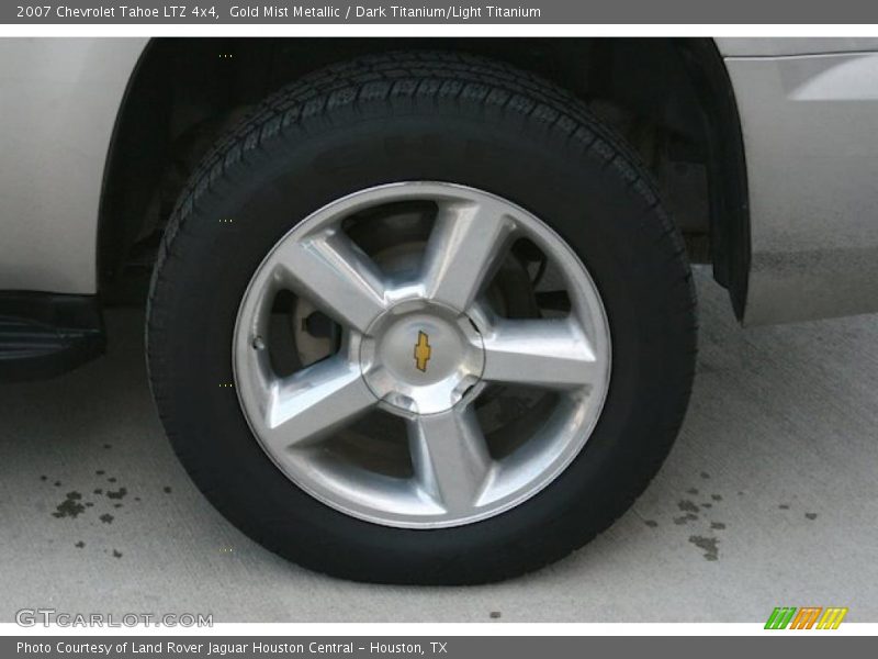 Gold Mist Metallic / Dark Titanium/Light Titanium 2007 Chevrolet Tahoe LTZ 4x4
