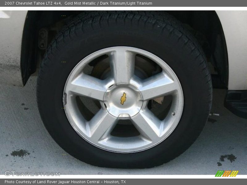 Gold Mist Metallic / Dark Titanium/Light Titanium 2007 Chevrolet Tahoe LTZ 4x4