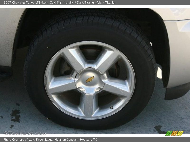 Gold Mist Metallic / Dark Titanium/Light Titanium 2007 Chevrolet Tahoe LTZ 4x4