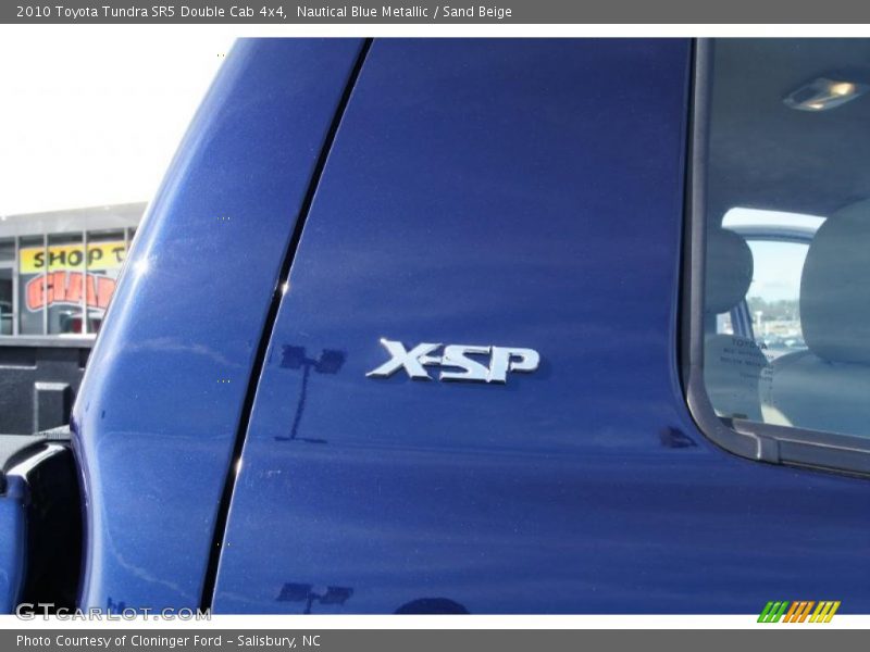 Nautical Blue Metallic / Sand Beige 2010 Toyota Tundra SR5 Double Cab 4x4