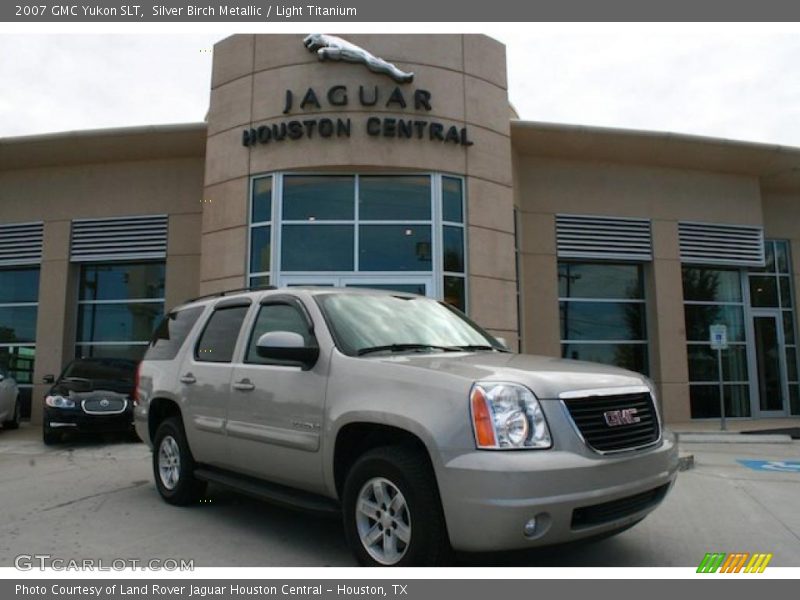 Silver Birch Metallic / Light Titanium 2007 GMC Yukon SLT