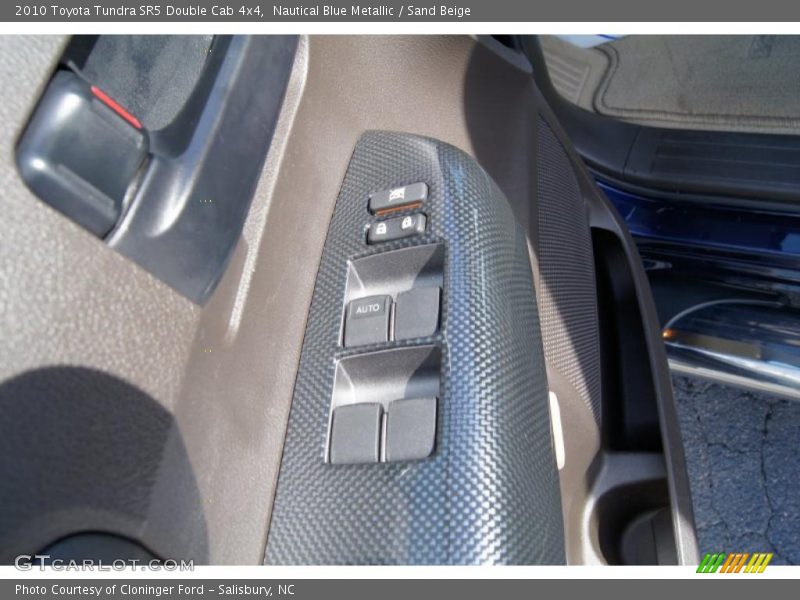 Nautical Blue Metallic / Sand Beige 2010 Toyota Tundra SR5 Double Cab 4x4