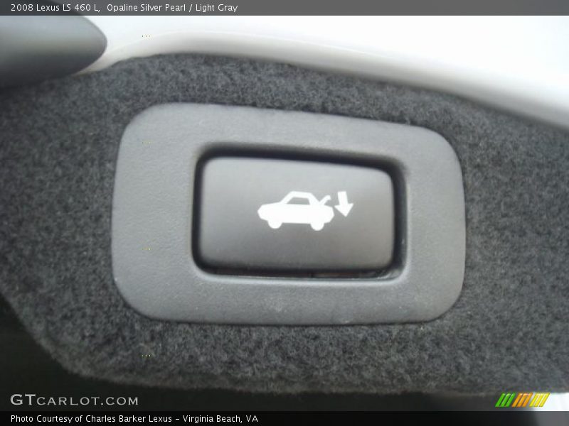 Opaline Silver Pearl / Light Gray 2008 Lexus LS 460 L