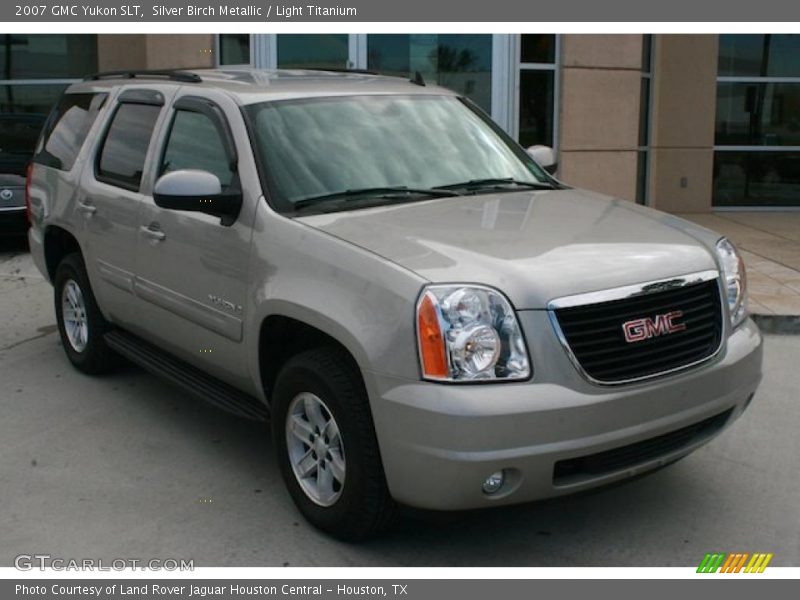 Silver Birch Metallic / Light Titanium 2007 GMC Yukon SLT