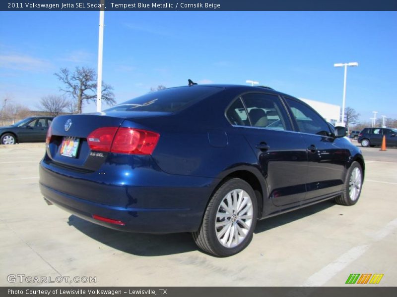  2011 Jetta SEL Sedan Tempest Blue Metallic
