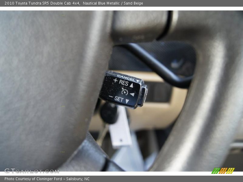 Nautical Blue Metallic / Sand Beige 2010 Toyota Tundra SR5 Double Cab 4x4
