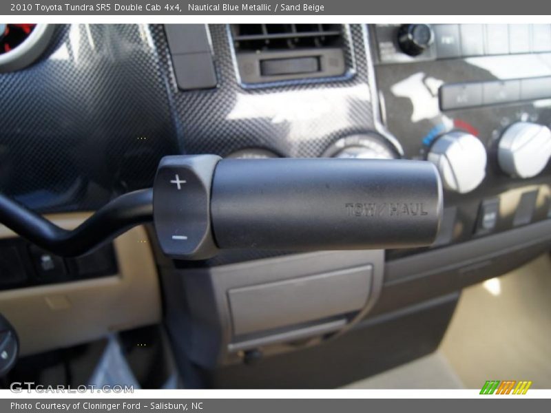 Nautical Blue Metallic / Sand Beige 2010 Toyota Tundra SR5 Double Cab 4x4