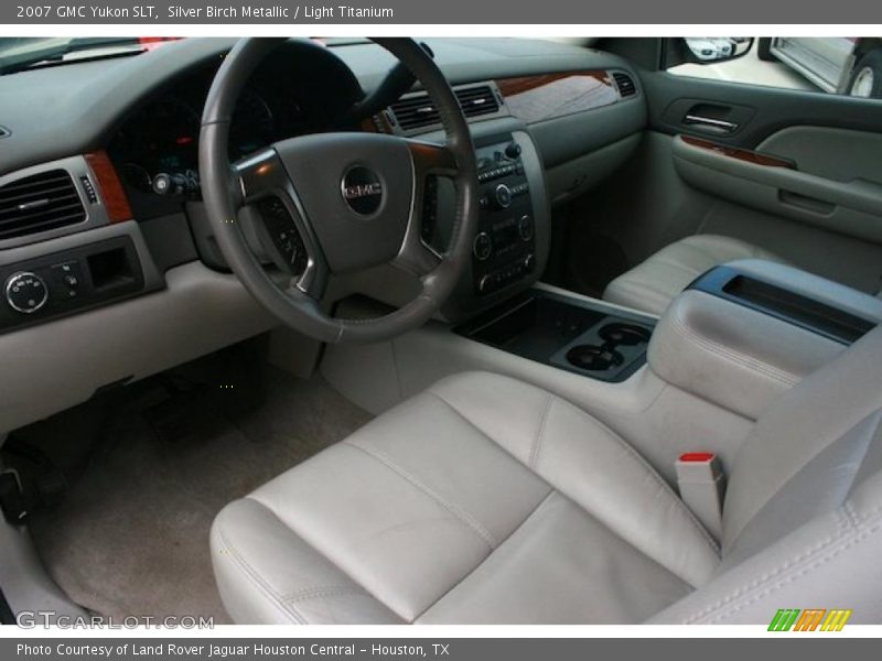 Silver Birch Metallic / Light Titanium 2007 GMC Yukon SLT