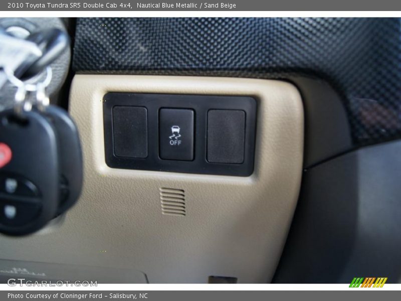 Nautical Blue Metallic / Sand Beige 2010 Toyota Tundra SR5 Double Cab 4x4