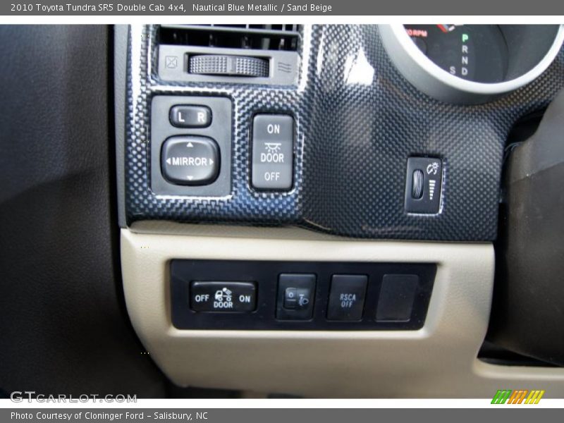 Nautical Blue Metallic / Sand Beige 2010 Toyota Tundra SR5 Double Cab 4x4