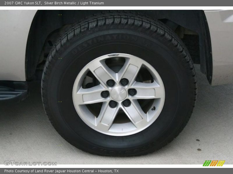 Silver Birch Metallic / Light Titanium 2007 GMC Yukon SLT