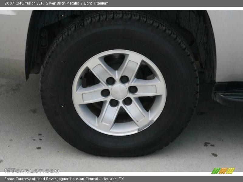 Silver Birch Metallic / Light Titanium 2007 GMC Yukon SLT