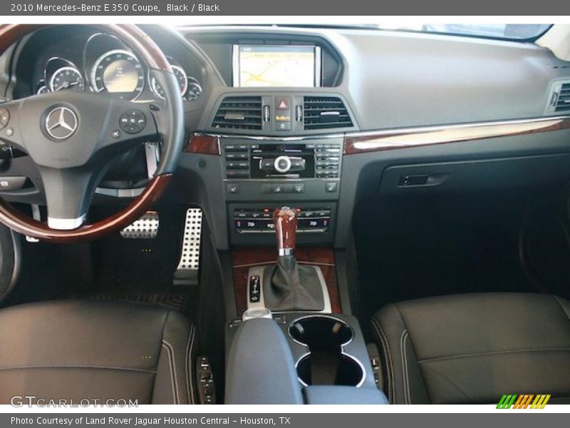 Black / Black 2010 Mercedes-Benz E 350 Coupe