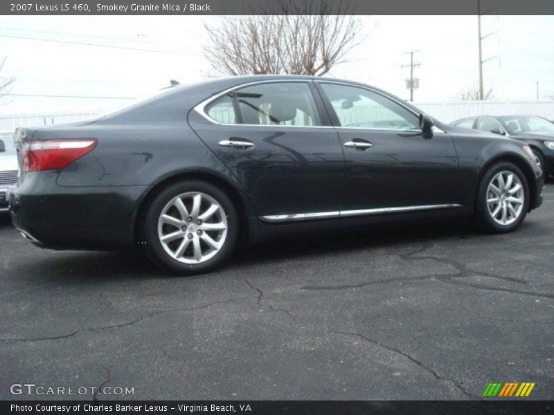Smokey Granite Mica / Black 2007 Lexus LS 460