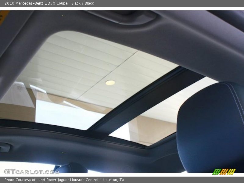 Black / Black 2010 Mercedes-Benz E 350 Coupe