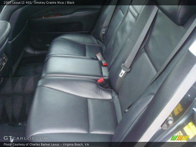 Smokey Granite Mica / Black 2007 Lexus LS 460