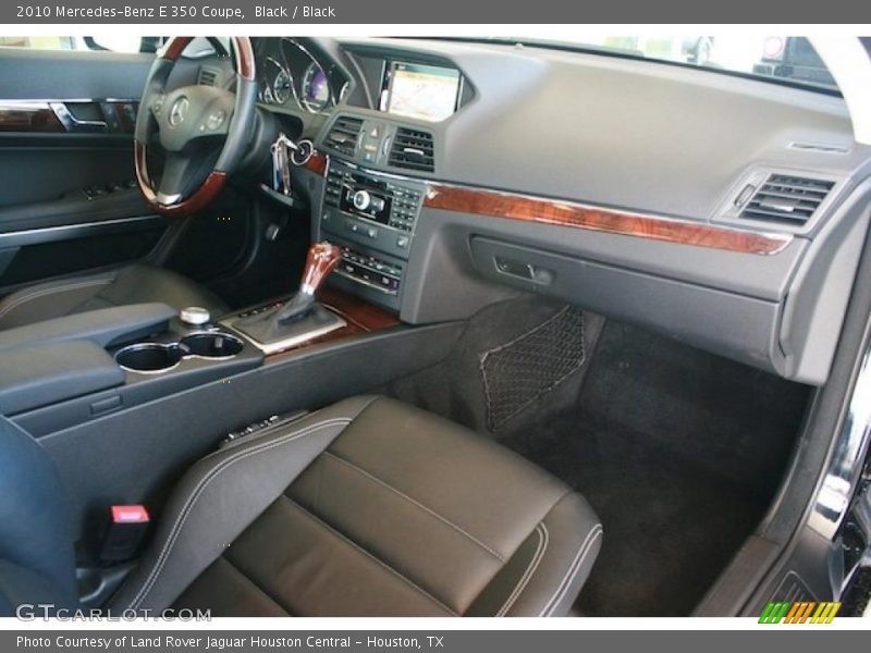 Black / Black 2010 Mercedes-Benz E 350 Coupe