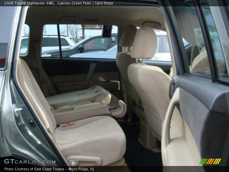 Cypress Green Pearl / Sand Beige 2008 Toyota Highlander 4WD