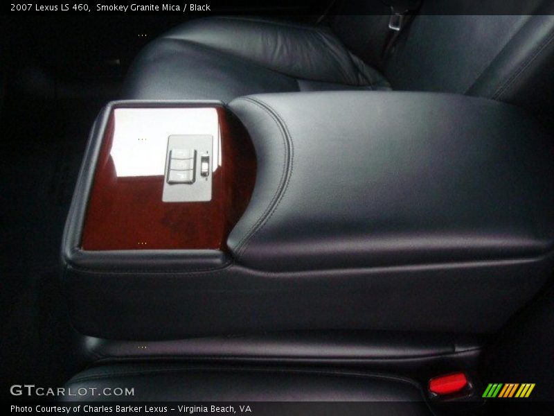 Smokey Granite Mica / Black 2007 Lexus LS 460