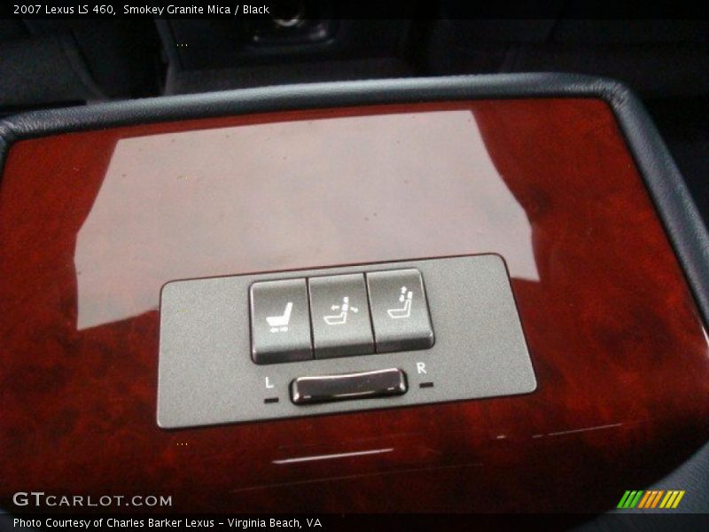 Smokey Granite Mica / Black 2007 Lexus LS 460