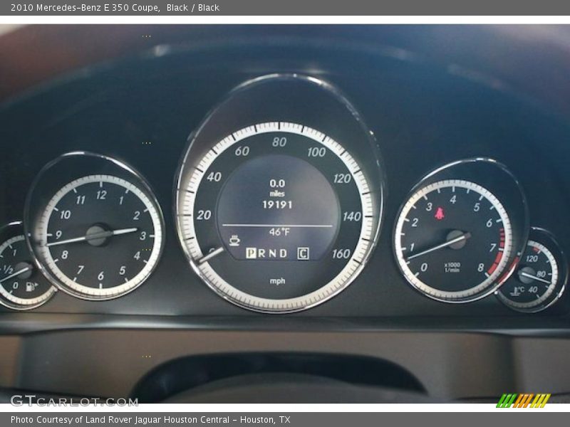 Black / Black 2010 Mercedes-Benz E 350 Coupe