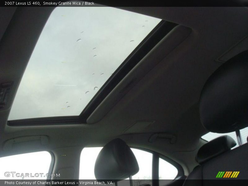 Smokey Granite Mica / Black 2007 Lexus LS 460