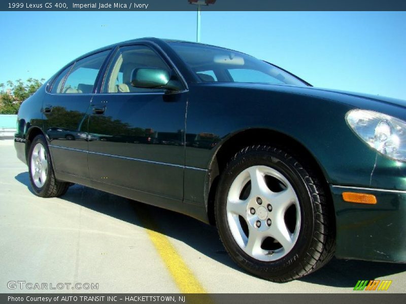 Imperial Jade Mica / Ivory 1999 Lexus GS 400