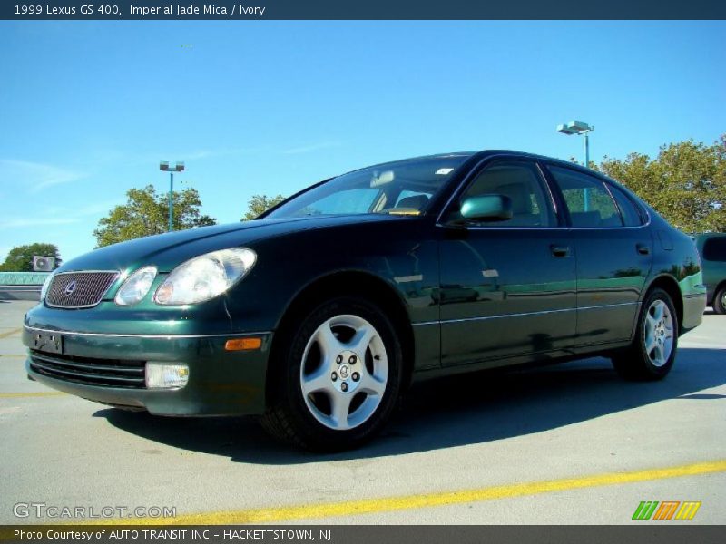 Imperial Jade Mica / Ivory 1999 Lexus GS 400