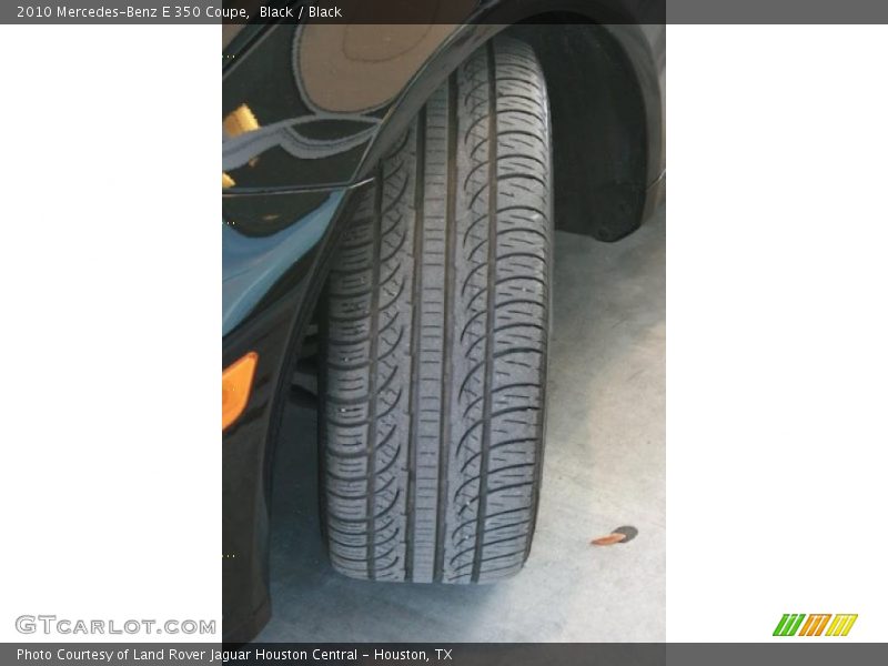 Black / Black 2010 Mercedes-Benz E 350 Coupe