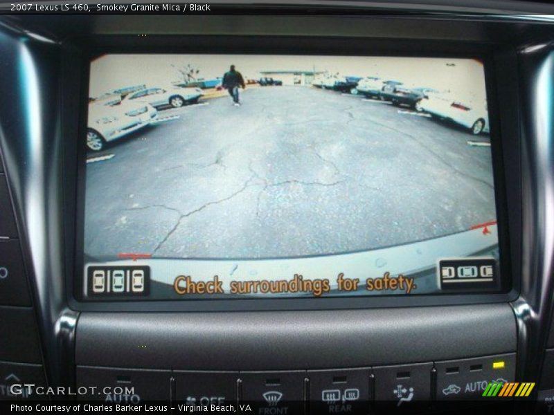 Smokey Granite Mica / Black 2007 Lexus LS 460