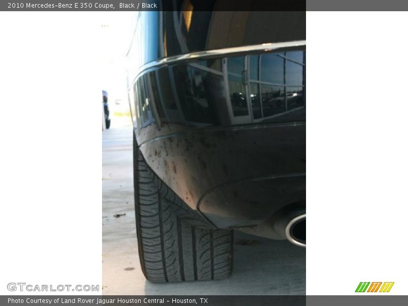Black / Black 2010 Mercedes-Benz E 350 Coupe