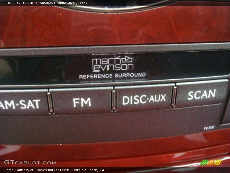 Smokey Granite Mica / Black 2007 Lexus LS 460