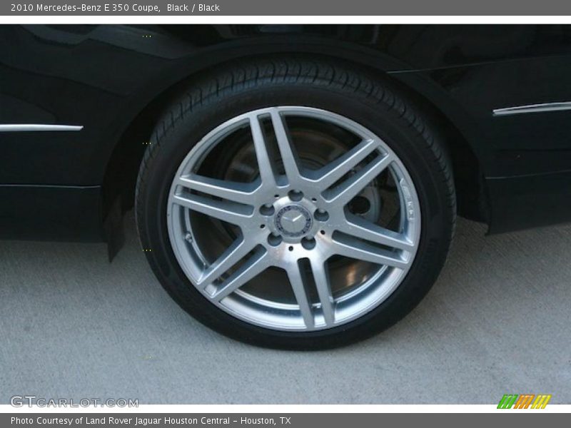Black / Black 2010 Mercedes-Benz E 350 Coupe