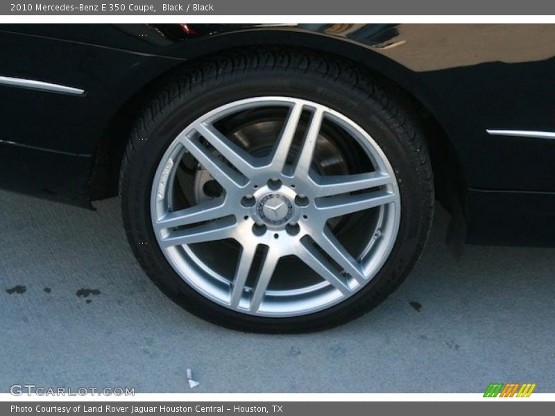 Black / Black 2010 Mercedes-Benz E 350 Coupe
