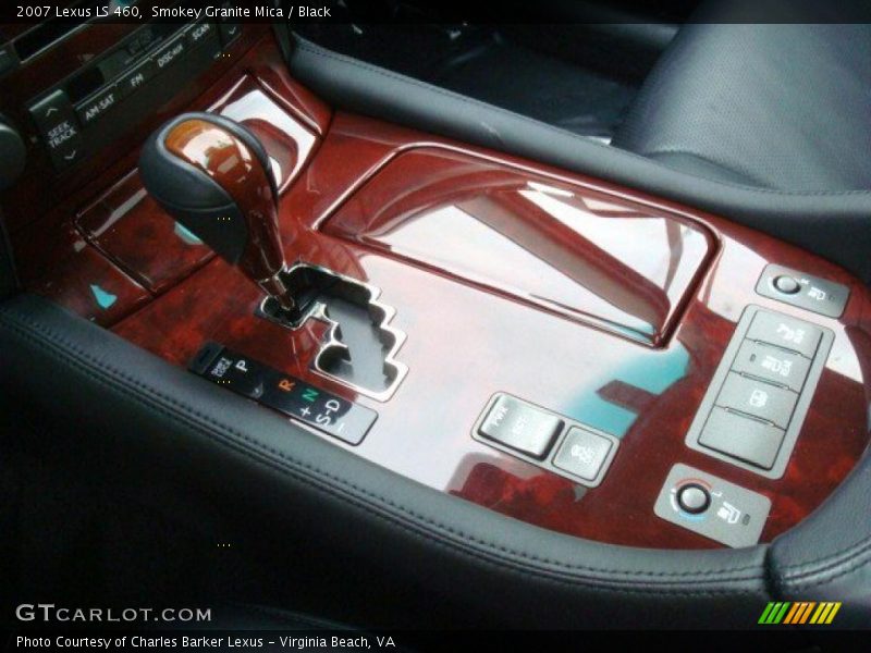 Smokey Granite Mica / Black 2007 Lexus LS 460