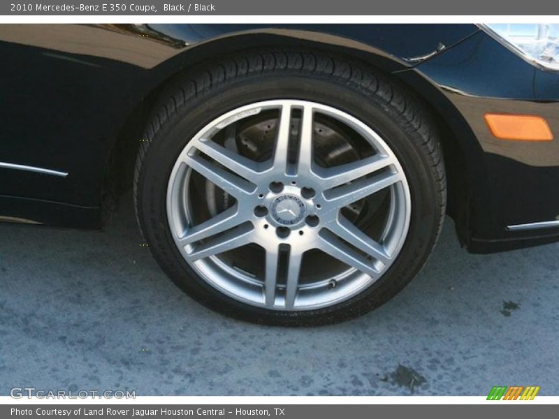 Black / Black 2010 Mercedes-Benz E 350 Coupe