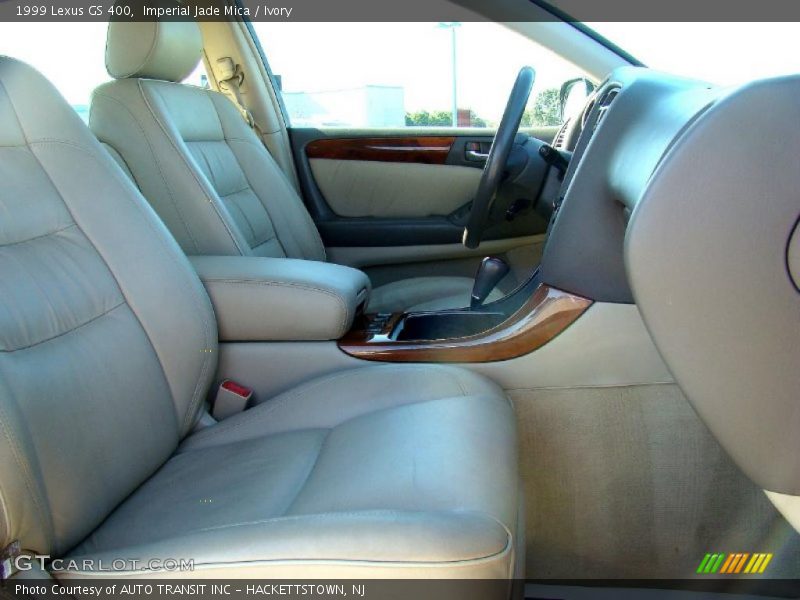Imperial Jade Mica / Ivory 1999 Lexus GS 400
