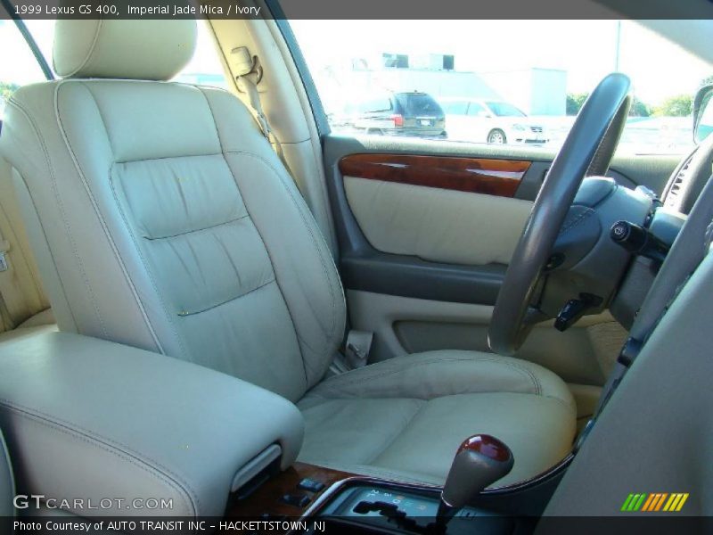 Imperial Jade Mica / Ivory 1999 Lexus GS 400