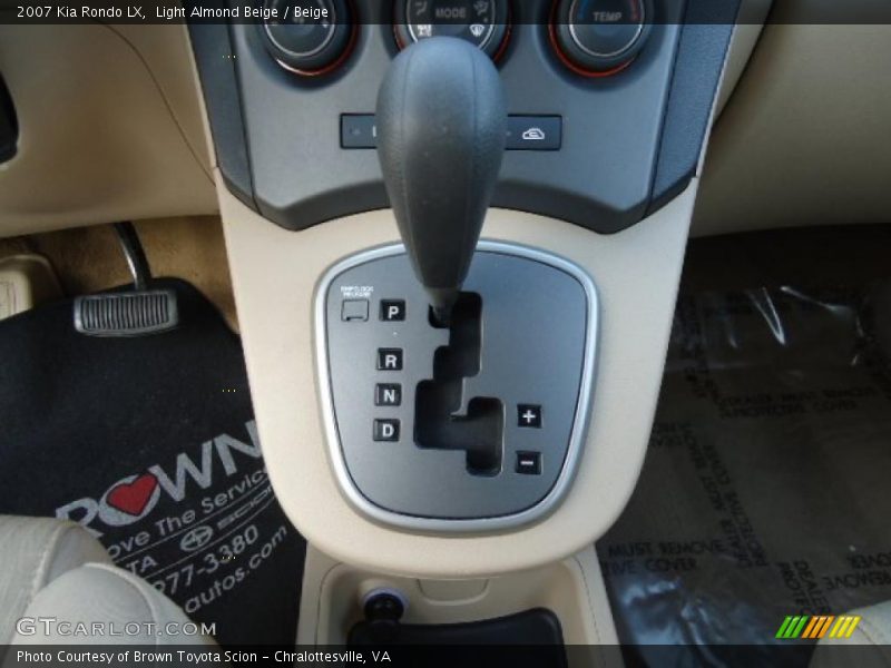  2007 Rondo LX 4 Speed Sportmatic Automatic Shifter