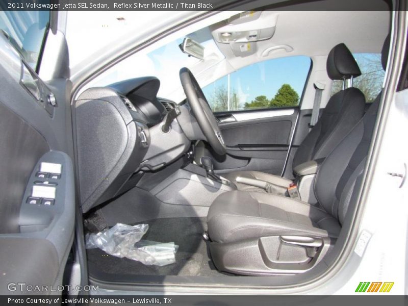 Reflex Silver Metallic / Titan Black 2011 Volkswagen Jetta SEL Sedan