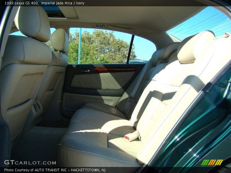 Imperial Jade Mica / Ivory 1999 Lexus GS 400