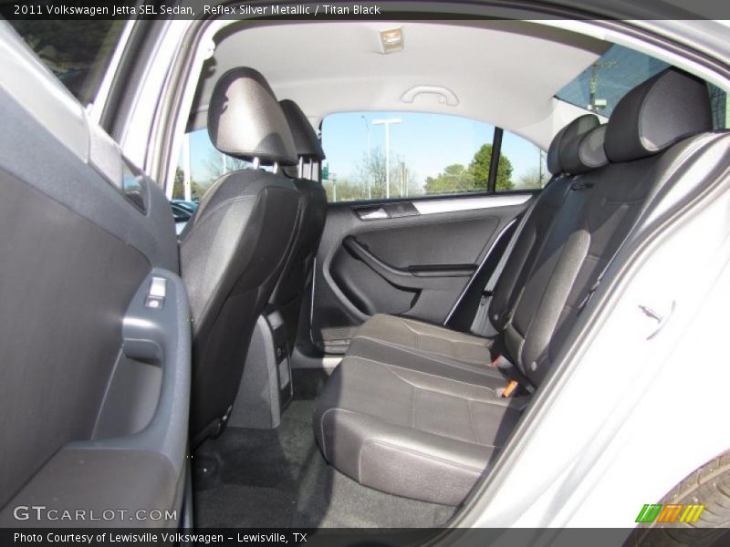 Reflex Silver Metallic / Titan Black 2011 Volkswagen Jetta SEL Sedan