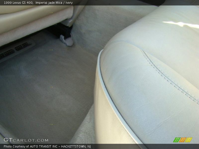 Imperial Jade Mica / Ivory 1999 Lexus GS 400