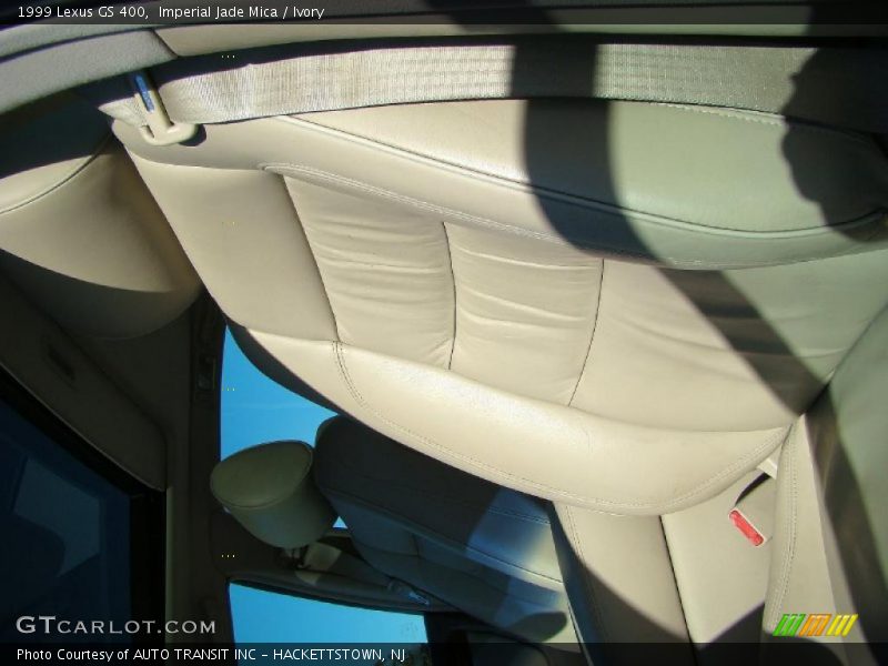 Imperial Jade Mica / Ivory 1999 Lexus GS 400