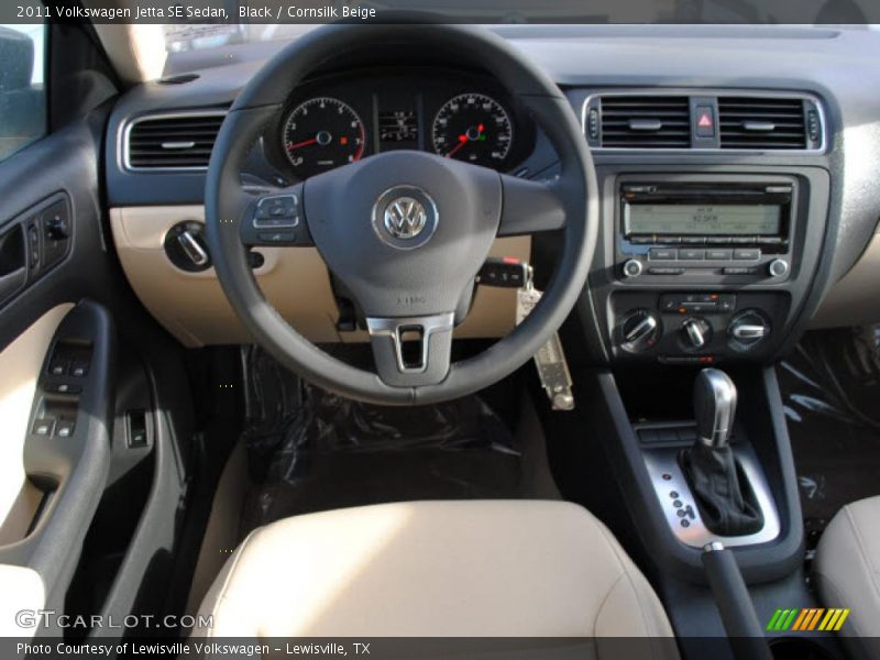 Dashboard of 2011 Jetta SE Sedan