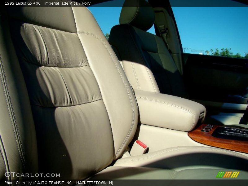 Imperial Jade Mica / Ivory 1999 Lexus GS 400