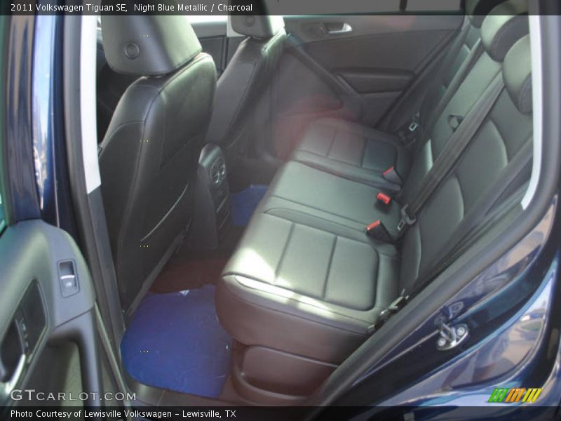 Night Blue Metallic / Charcoal 2011 Volkswagen Tiguan SE